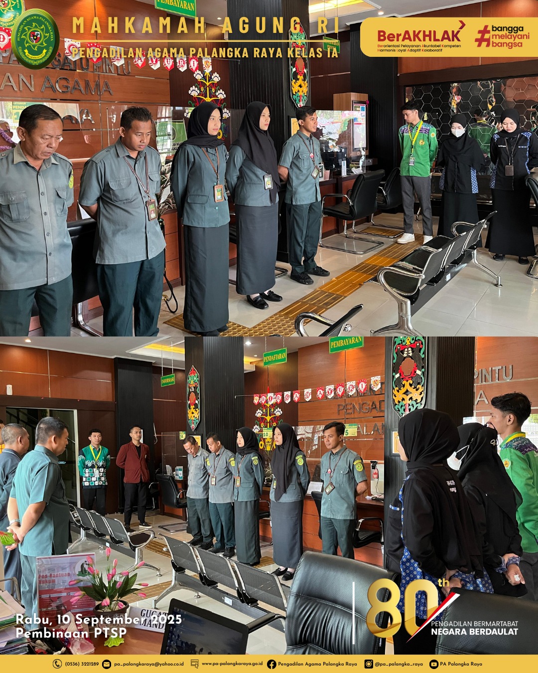 PESAN BREIFING PAGI: KOMUNIKASI YANG BAIK DAN SALING MENGHARGAI