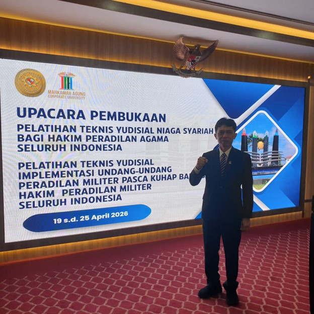 Ketua PA Palangka Raya Hadiri Pembukaan Pelatihan Nasional di Pusdiklat Mahkamah Agung